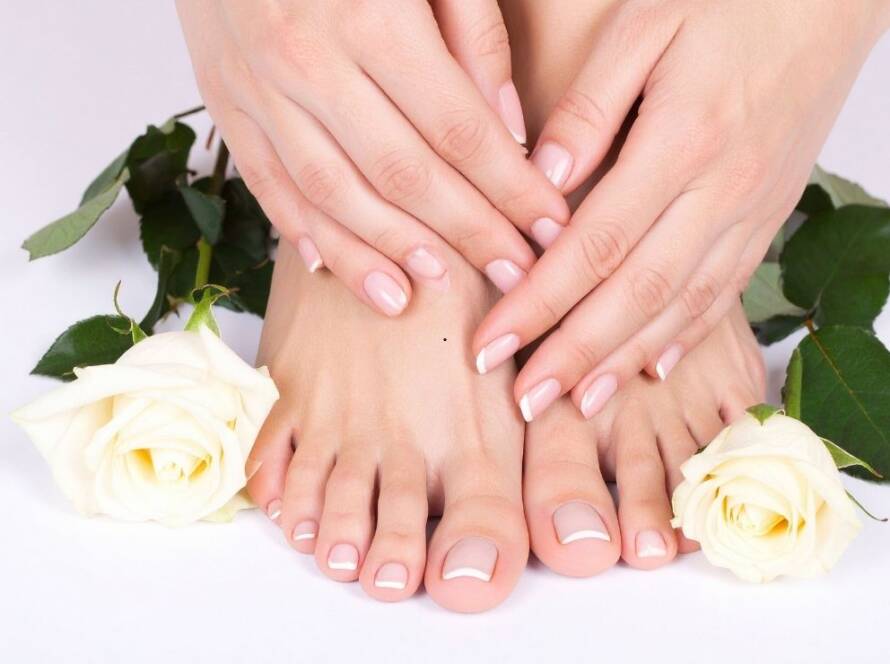 Whitening hand and foot